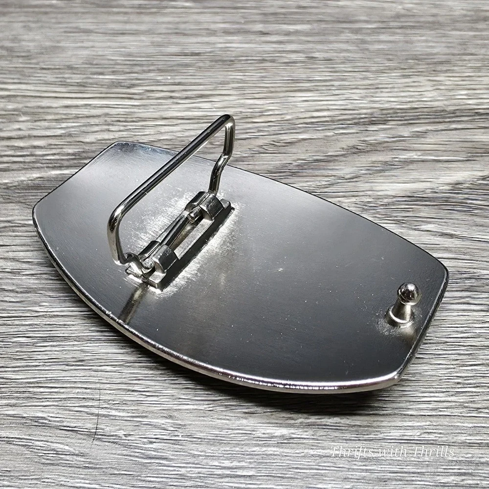 Rare Stainless Steel Belt Buckle - 12 Gauge Shells - Western AW 12GA AA - Nice